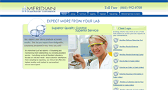 Desktop Screenshot of meridianlaboratory.com
